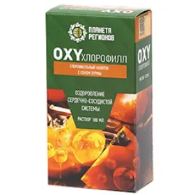 With persimmon juice “OXYchlorophyll” - oxychlorophyll